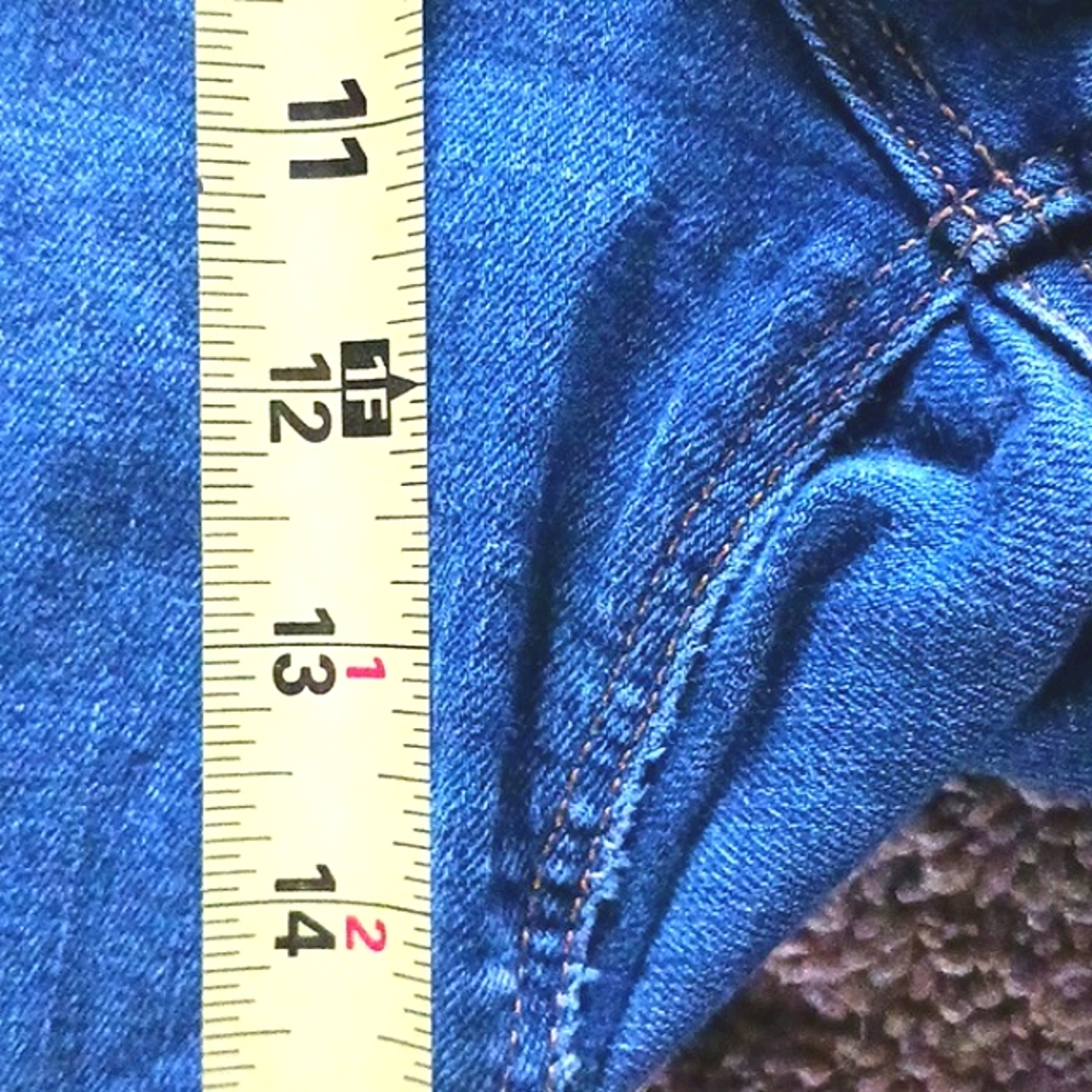 OLD Navy Rockstar Distressed Mid-Rise Super Skinny Blue Jeans Plus Size 20 - Picture 10 of 11